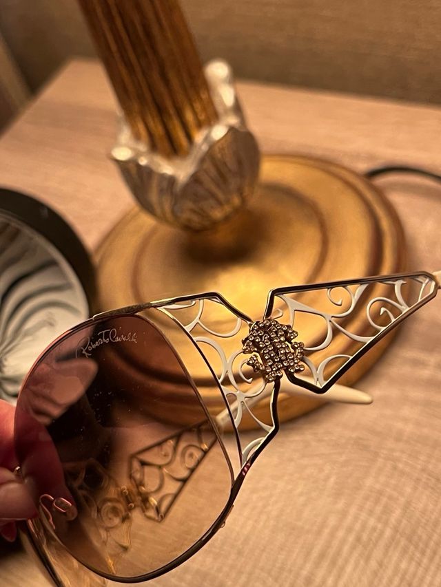 Occhiali da sole Roberto Cavalli dorati