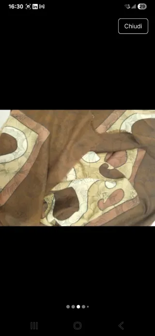 Foulard donna 100% poliestere Made in Italy