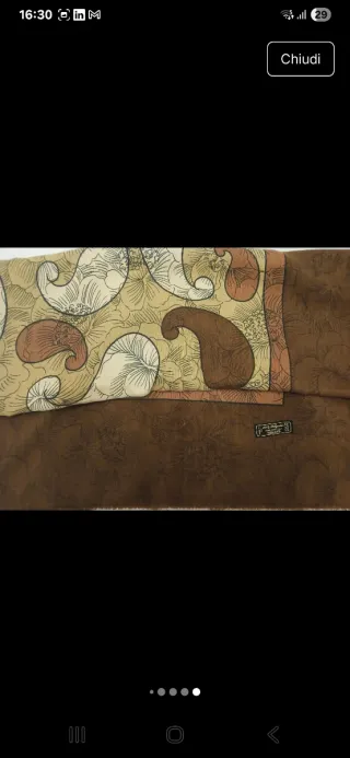 Foulard donna 100% poliestere Made in Italy