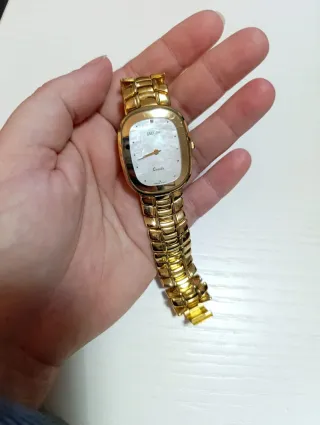 Reloj Jaguar bañado en Oro