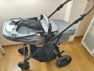 Carrito Bebé Kinderkraft 3 en 1 Gris