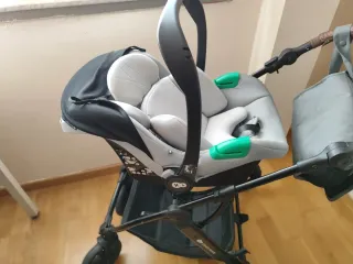 Carrito Bebé Kinderkraft 3 en 1 Gris