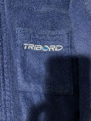 Accappatoio bambino blu Tribord