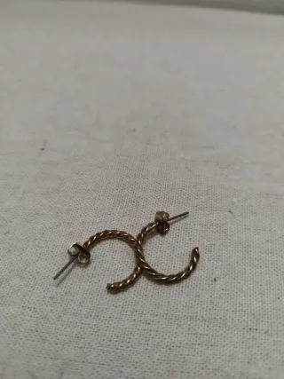 Lote de 7 pendientes aro