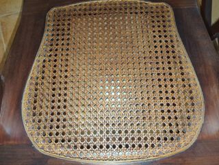 Pareja Mecedoras Caoba Antiguas