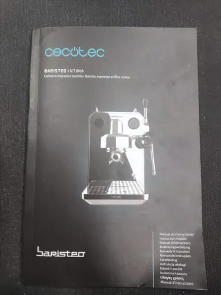 Cafetera Cecotec Baristeo Intima