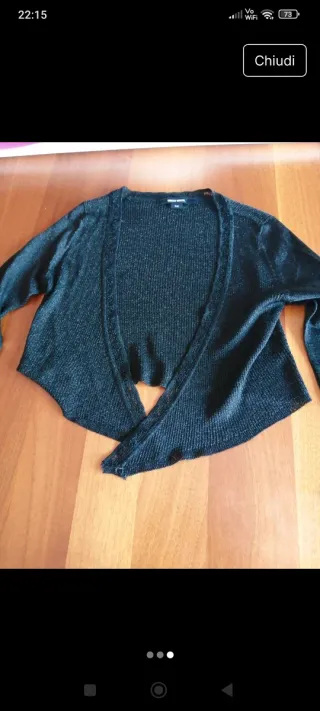 Top elegante manica lunga