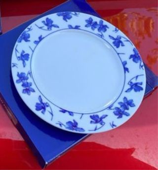 Platos de postre Vista Alegre - Flores nuevos