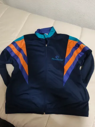 Sudadera Vintage Karhu Azul Naranja