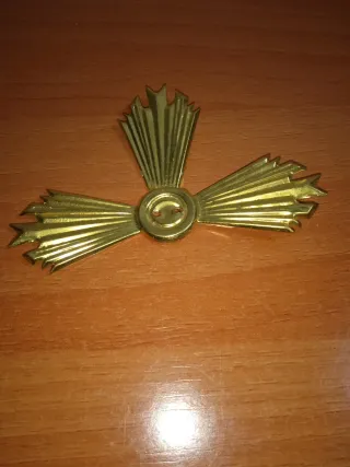 adorno metal niño jesus