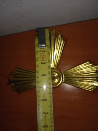 adorno metal niño jesus