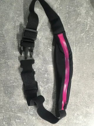 Riñonera Deportiva Expandible Rosa Ajustable