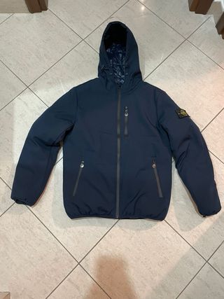 Giubbotto Stone Island Uomo Blu Reversibile