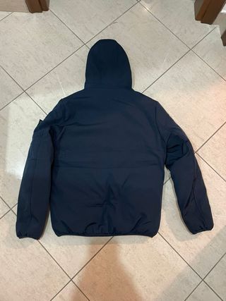 Giubbotto Stone Island Uomo Blu Reversibile