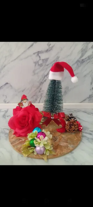 Centro tavola decorativo natalizio