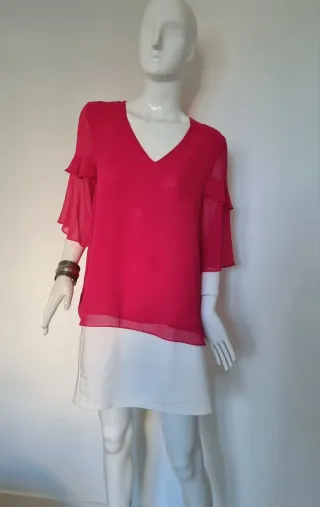 Blusa gasa El Corte Inglés.