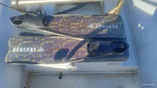 Aletas de fibra de vidrio beuchat