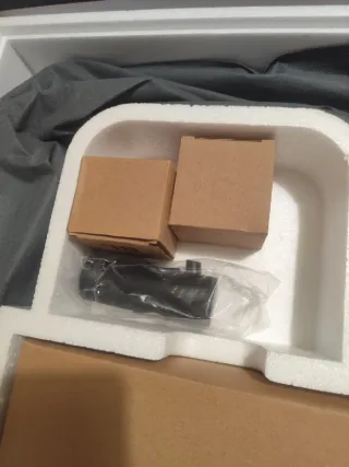 Grifo Ducha inverter GME y Lavabo Negro Casio