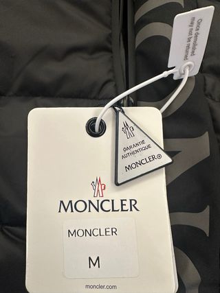Moncler Giubbotto Nero Taglia M