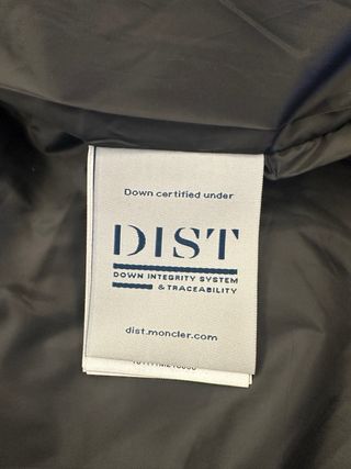 Moncler Giubbotto Nero Taglia M