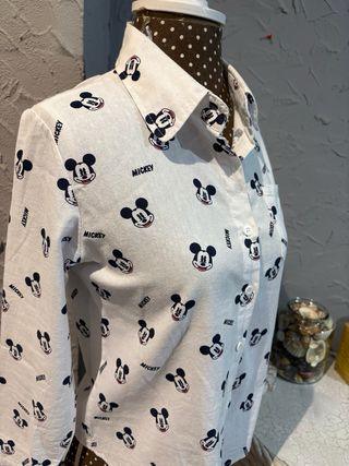 Camisa estampada Mickey Mouse