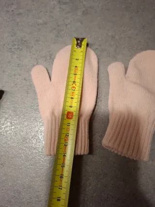 Set guanti e scaldacollo H&M bambina rosa