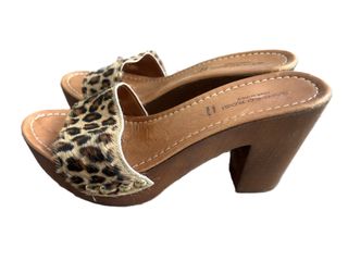 Sandalias Sandro Rosi Pelo Animal Print