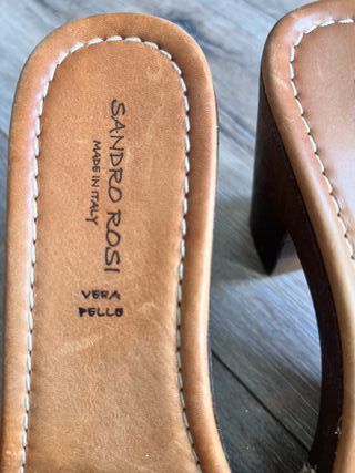 Sandalias Sandro Rosi Pelo Animal Print