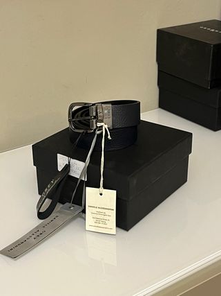 Cintura Daniele Alessandrini vera pelle