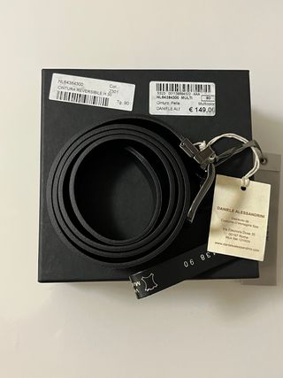 Cintura Daniele Alessandrini vera pelle