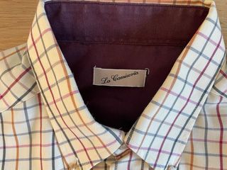 Camisa La Camiceria cuadros hombre