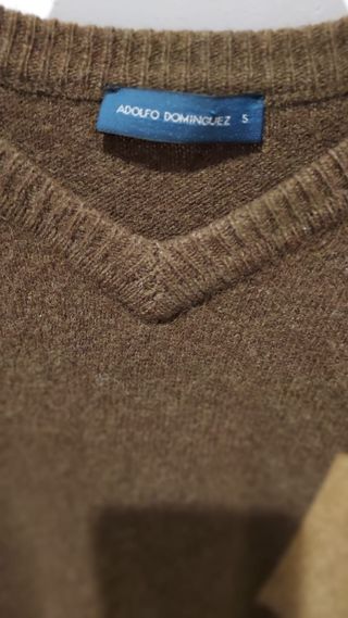 Jersey Lana Manga Larga Mujer Talla S