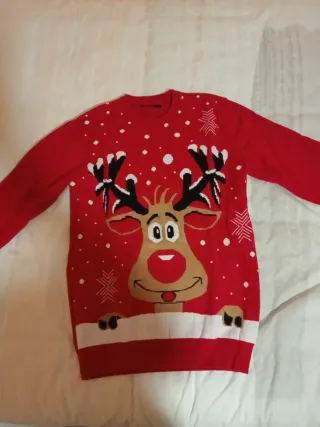 Jersey Navideño Reno Rojo