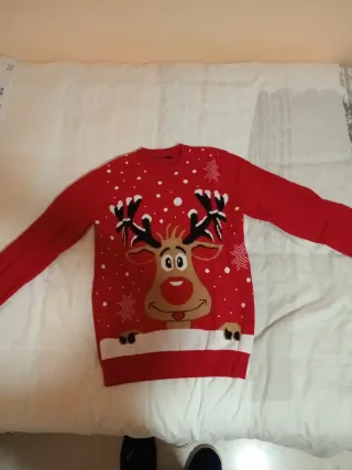 Jersey Navideño Reno Rojo