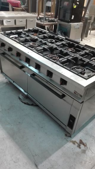 Cocina Repagas 8 fuegos + 2 hornos