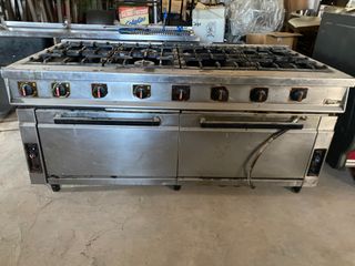 Cocina Repagas 8 fuegos + 2 hornos