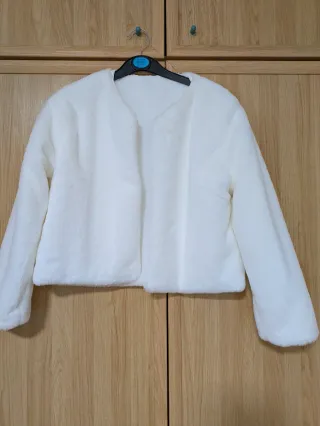 Chaqueta Novia / Chal Nupcial Blanco