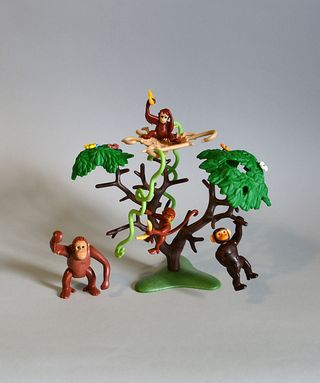 Playmobil Árbol con Monos Zoo