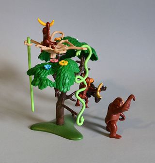 Playmobil Árbol con Monos Zoo