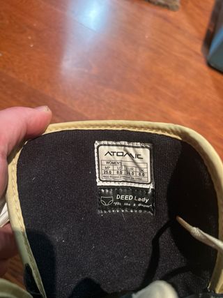 Botas Snowboard Atomic Beige n 39