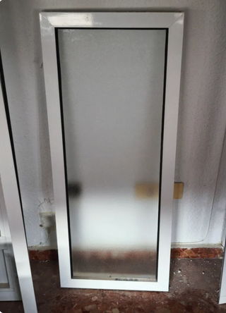 Ventana fija cristal opaco 100x40