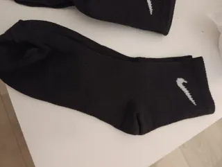 5 Pares Calcetines Negros Talla 35-43