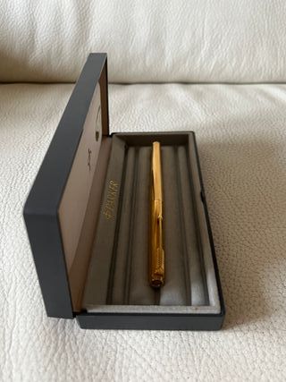 Penna Stilografica Parker Dorata