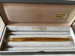 Penna Stilografica Parker Dorata