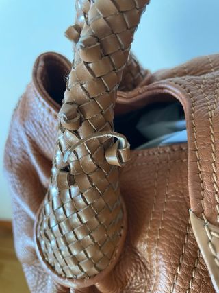 Bolso Fendi Piel Marrón Mujer