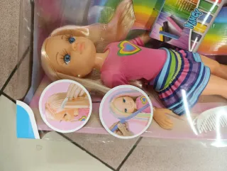 Muñeca Nancy Mechas con Accesorios