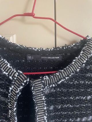 Chaqueta Sfera Negra y Gris