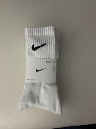 Calcetines Nike Dri-Fit Blancos Talla 38-42