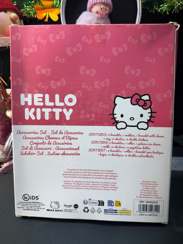 Set Accesorios Hello Kitty 27 Piezas