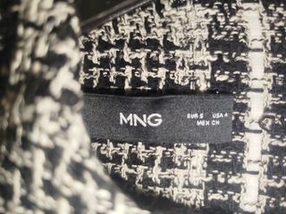 Vestido Mango cuadros,  Talla S